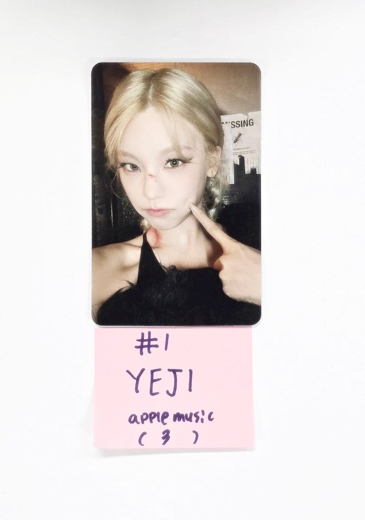 ITZY "TUNNEL VISION" - Apple Music Pre-Order Benefit Photocard [25.11.11]