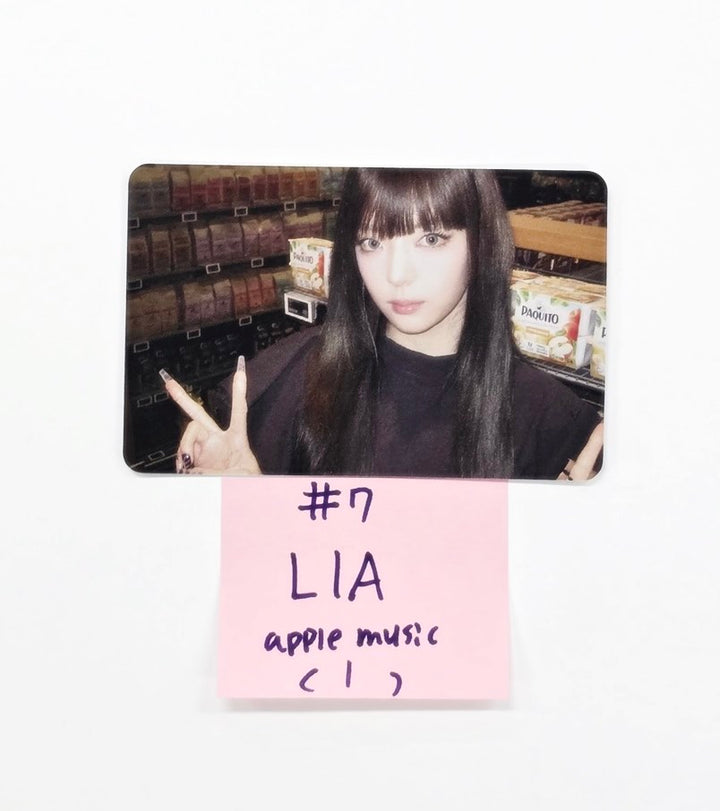 ITZY "TUNNEL VISION" - Apple Music Pre-Order Benefit Photocard [25.11.11]