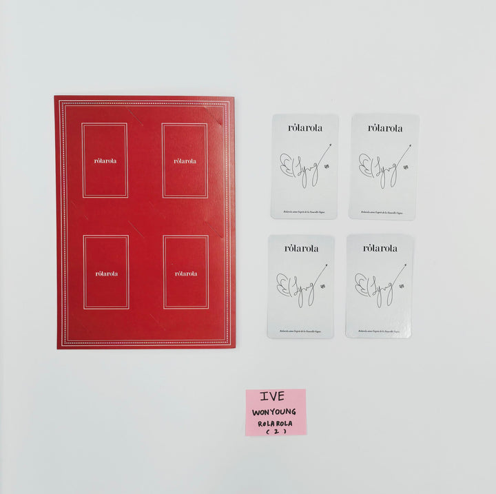 Jang Wonyoung (Of IVE) - Rolarola Event Photocards Set (4EA) [25.11.11]