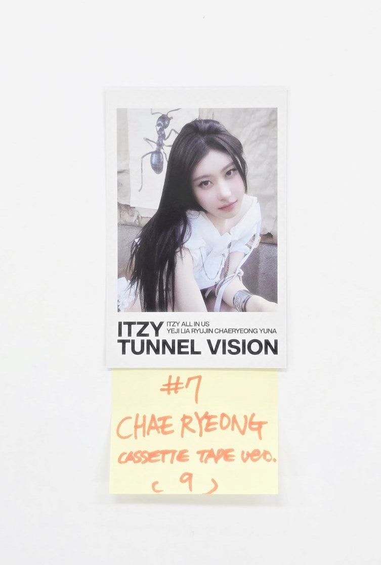 ITZY "TUNNEL VISION" - Official Photocard (Cassette Tape Ver.) [25.11.11]