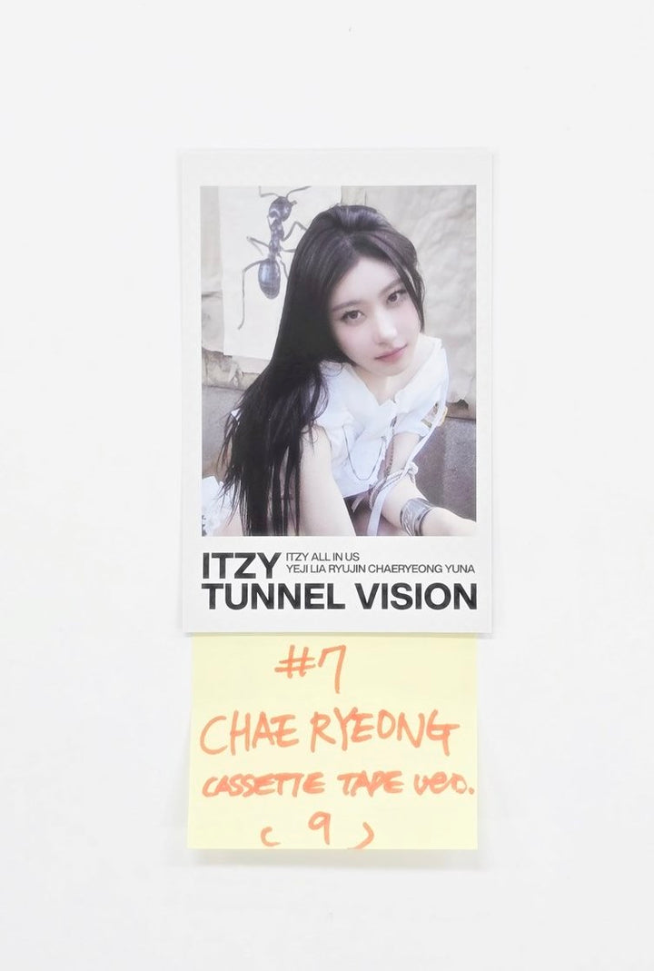 ITZY "TUNNEL VISION" - Official Photocard (Cassette Tape Ver.) [25.11.11]