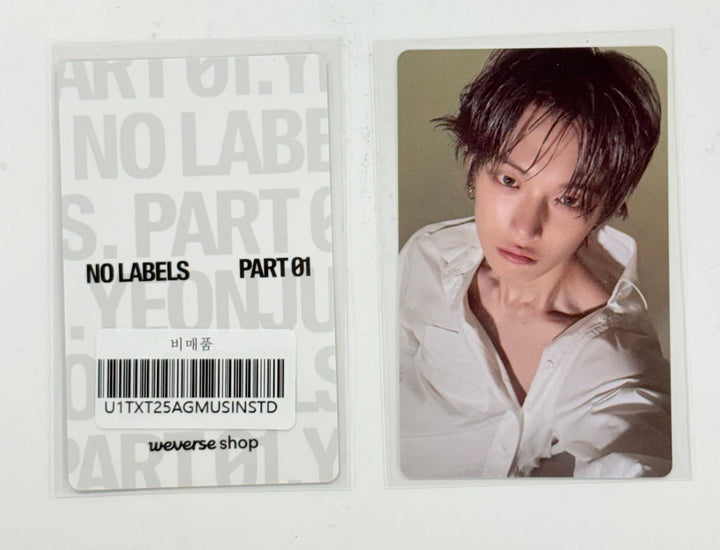 YEONJUN (of TXT) "No Labels : Part 01" - Musinsa Event Photocard [25.11.12]