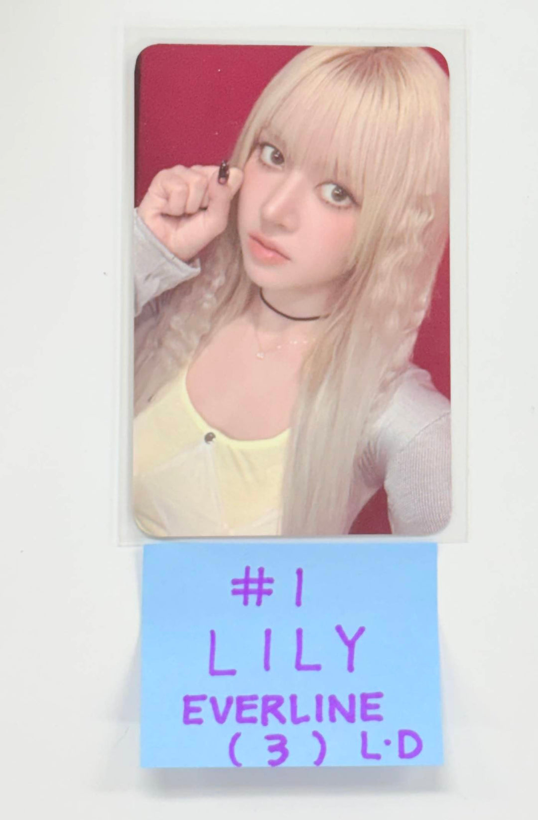 NMIXX "Blue Valentine" - Everline Lucky Draw Event Photocard Round 3 [25.11.12]