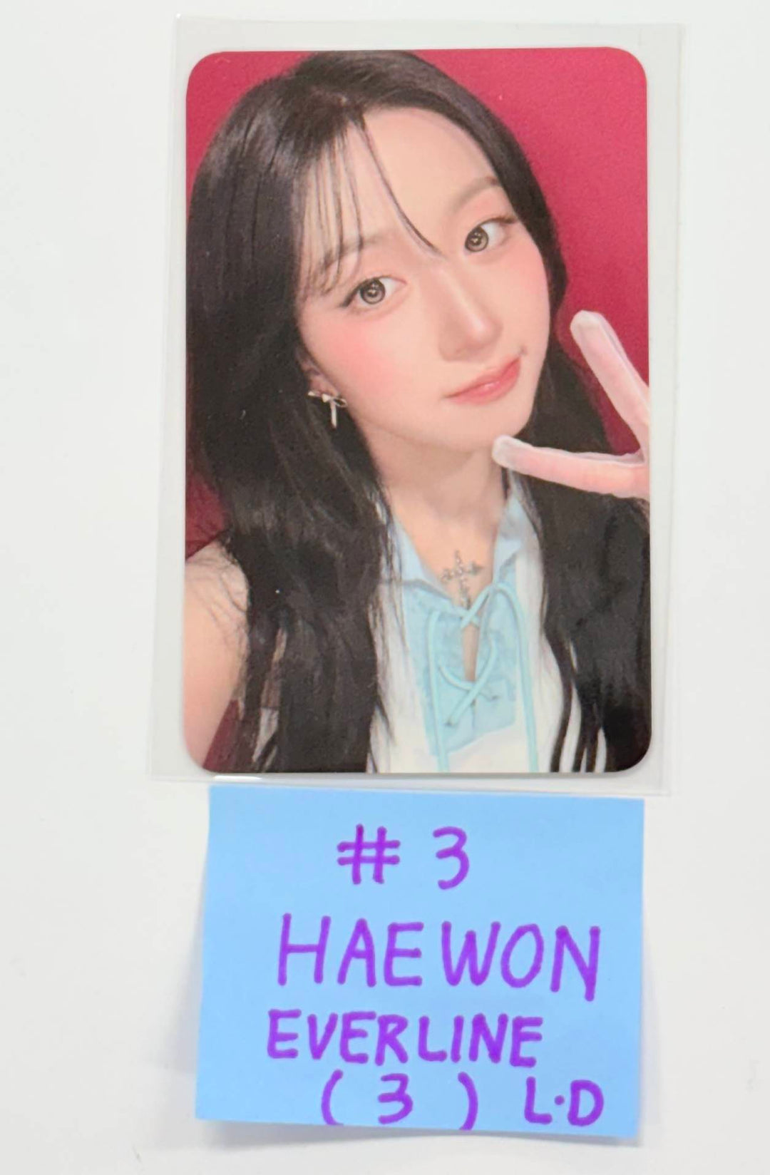 NMIXX "Blue Valentine" - Everline Lucky Draw Event Photocard Round 3 [25.11.12]