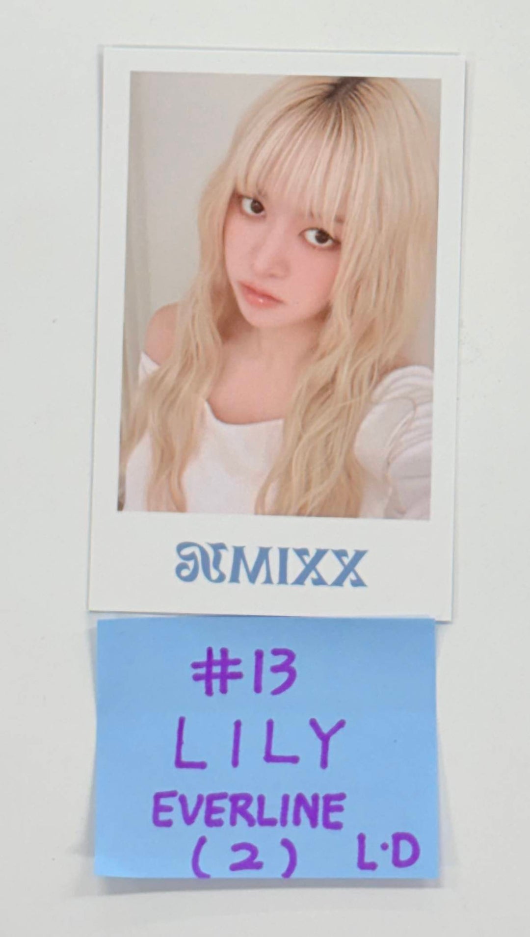 NMIXX "Blue Valentine" - Everline Lucky Draw Event Photocard Round 3 [25.11.12]