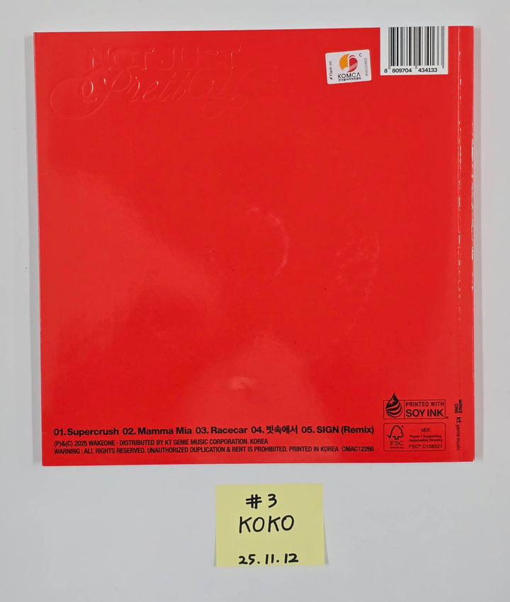 IZNA "Not Just Pretty" - Hand Autographed(Signed) Album [25.11.12]