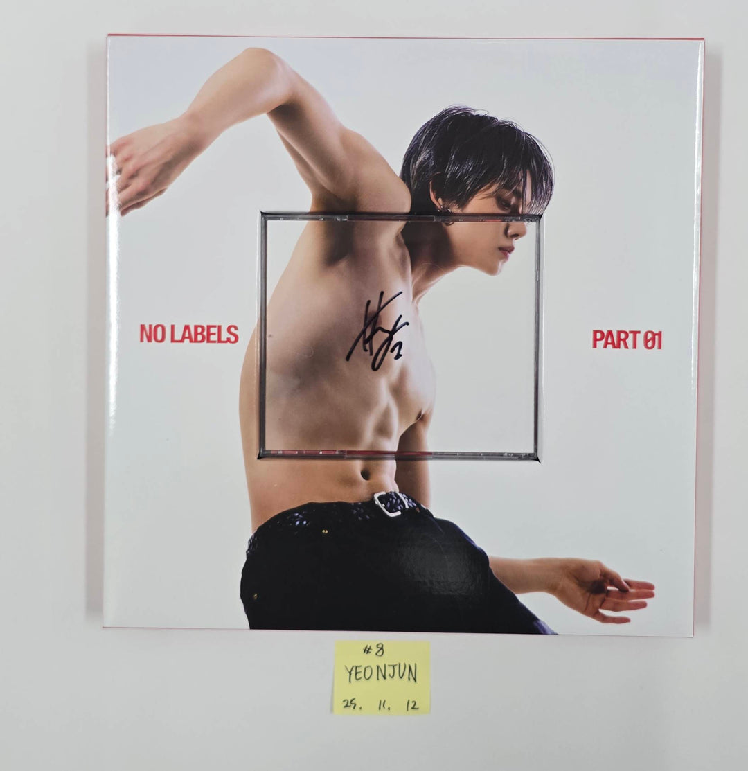 YEONJUN (Of TXT) "NO LABELS: PART 01" - Hand Autographed(Signed) Promo Album [25.11.12]