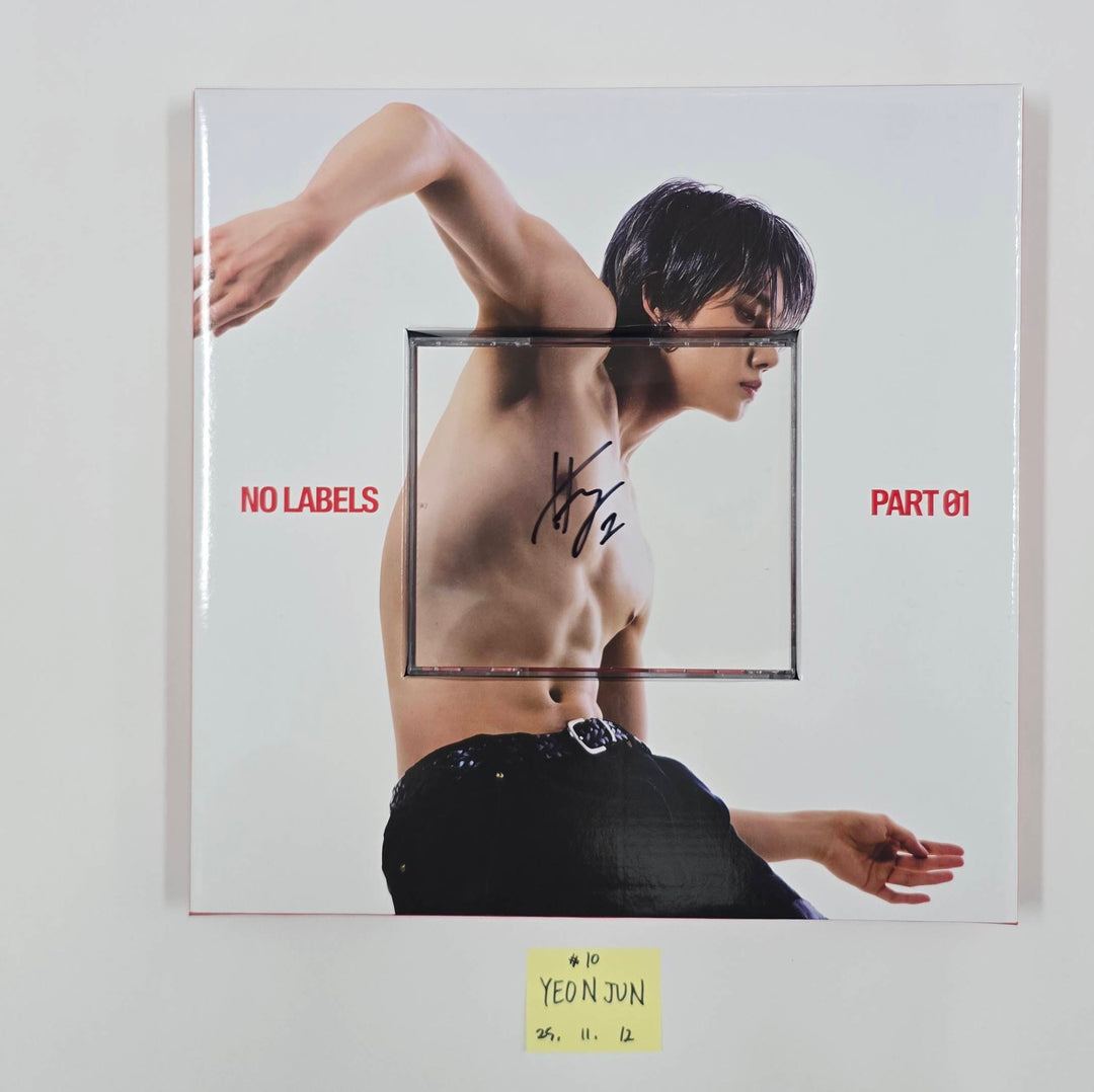 YEONJUN (Of TXT) "NO LABELS: PART 01" - Hand Autographed(Signed) Promo Album [25.11.12]