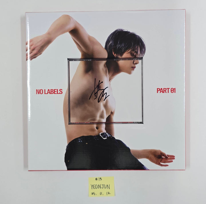 YEONJUN (Of TXT) "NO LABELS: PART 01" - Hand Autographed(Signed) Promo Album [25.11.12]