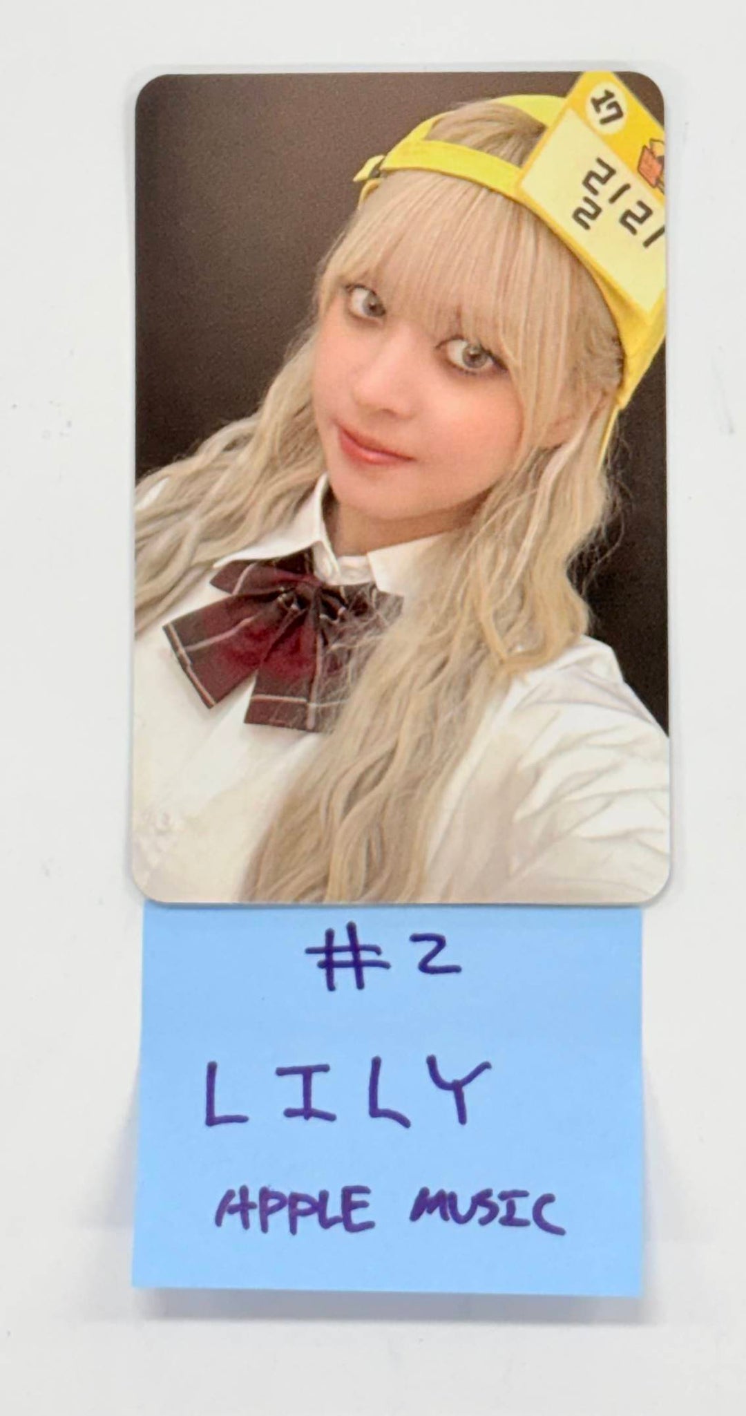 NMIXX "Blue Valentine" - Apple Music Fansign Event Photocard Round 3 [25.11.12]