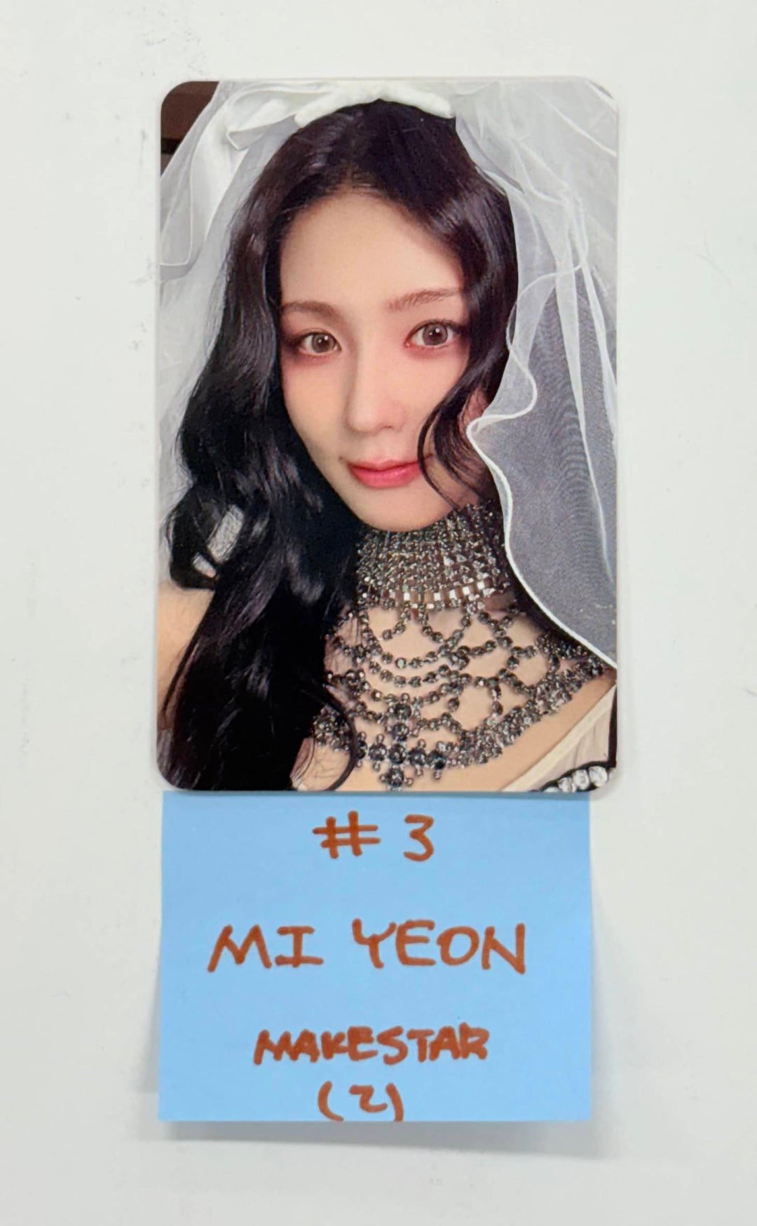 MIYEON (of I-dle) "MY, Lover" - Makestar Pre-Order Benefit Photocard [25.11.12]