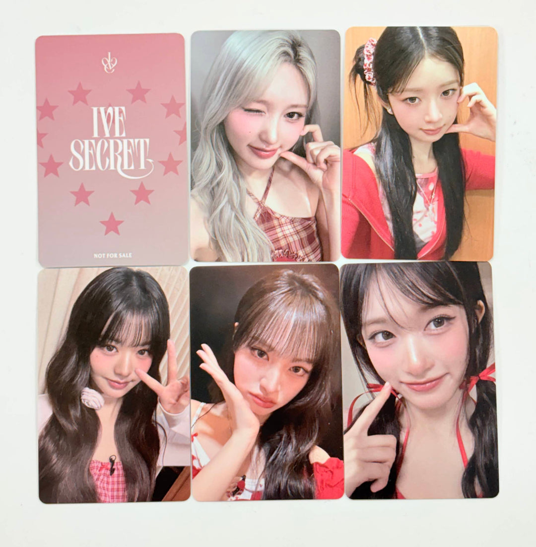 IVE "SECRET " - OSAKA Fansign Event Photocard [25.11.12]
