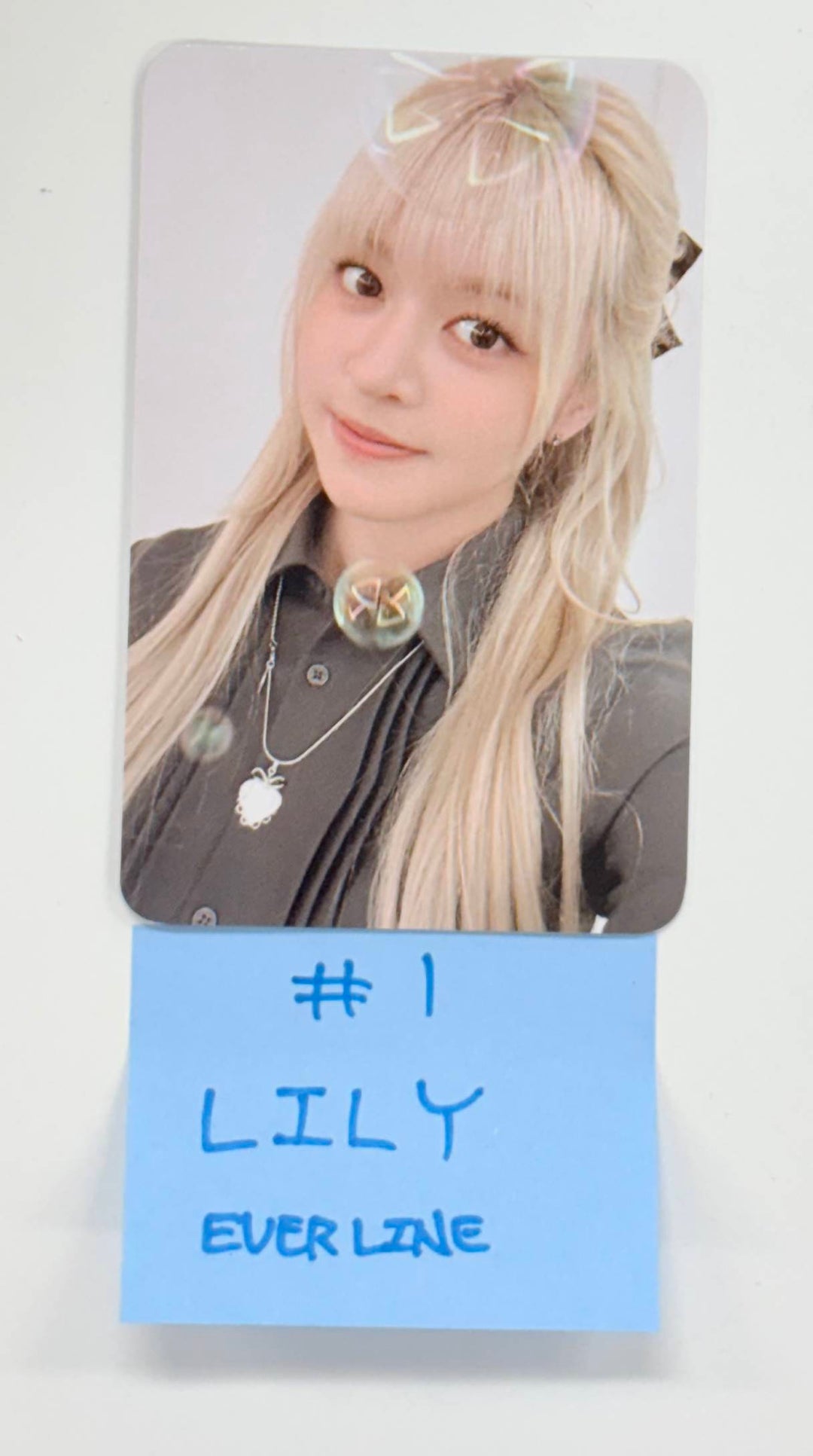 NMIXX "Blue Valentine" - Everline Fansign Event Photocard [25.11.12]