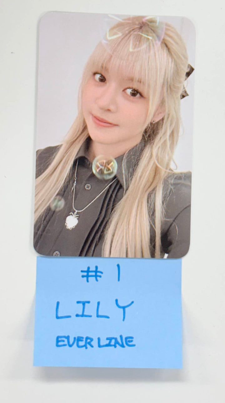 NMIXX "Blue Valentine" - Everline Fansign Event Photocard [25.11.12]