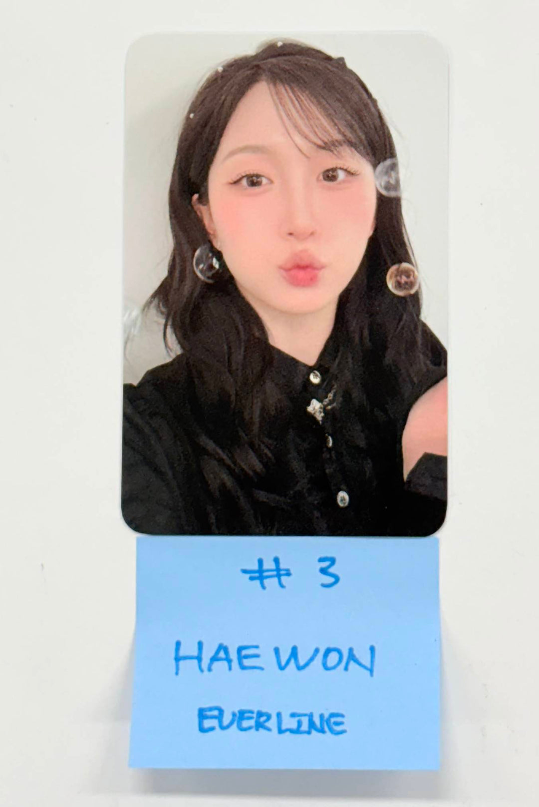 NMIXX "Blue Valentine" - Everline Fansign Event Photocard [25.11.12]