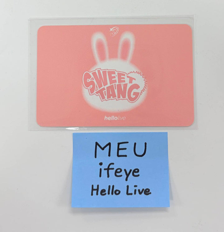 MEU (Of IFEYE) "ERLU BLUE" - Hand Autographed(Signed) Photocard [25.11.12]