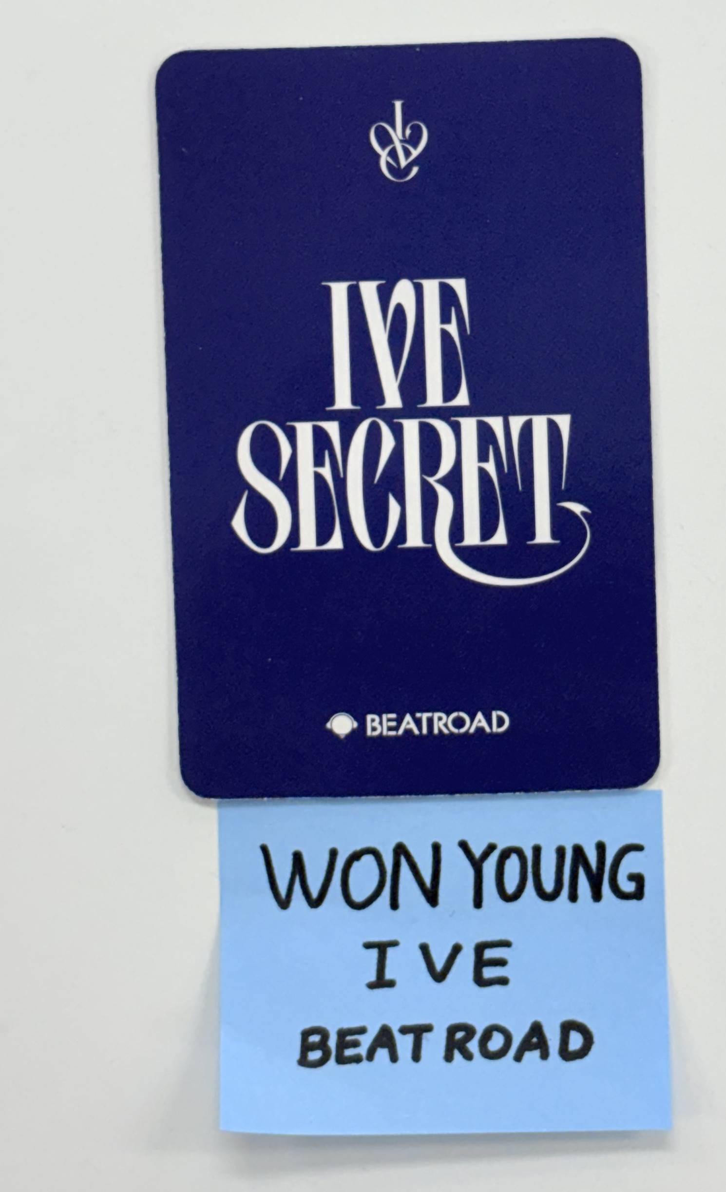 Wonyoung (of IVE) 'After Like' - Broadcast Photocard
