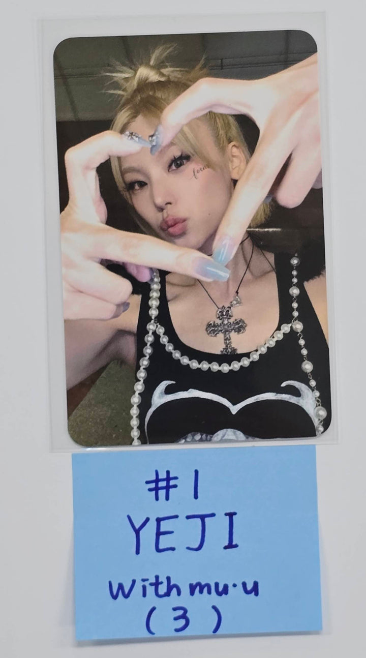 ITZY "TUNNEL VISION" - Withmuu Pre-Order Benefit Photocard [25.11.12]