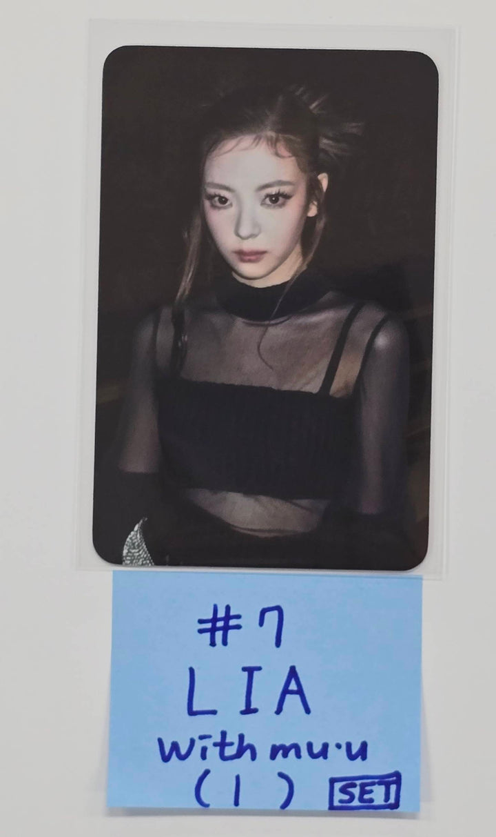 ITZY "TUNNEL VISION" - Withmuu Pre-Order Benefit Photocard [25.11.12]
