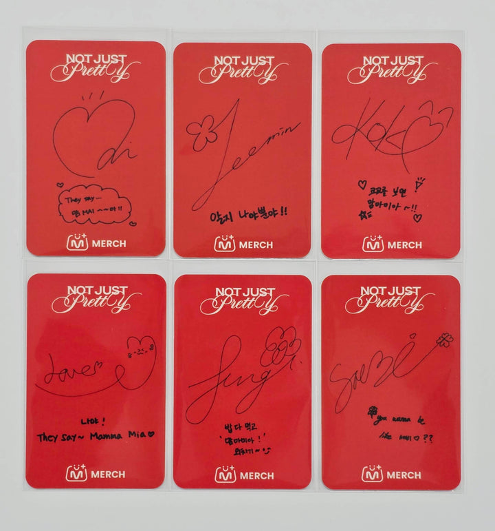 IZNA "Not Just Pretty" - M Net+ Signing Event Photocard [25.11.12]