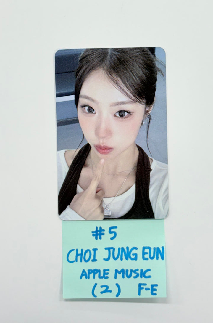 IZNA "Not Just Pretty" - Apple Music Fansign Event Photocard (posterbook ver.)(Supercrush ver.) [25.11.13]