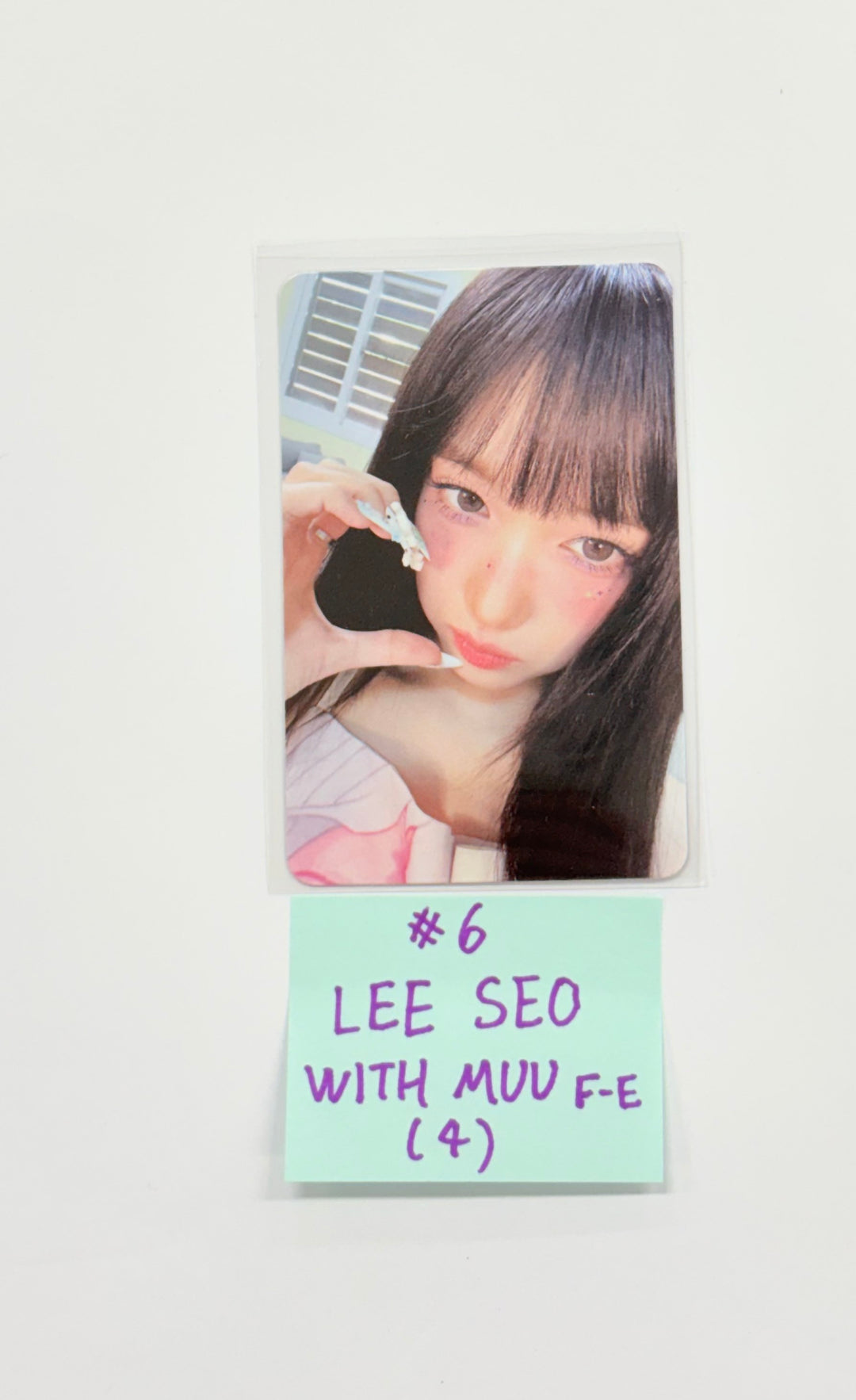 IVE "IVE SECRET" - Withmuu Fansign Event Photocard [25.11.13]