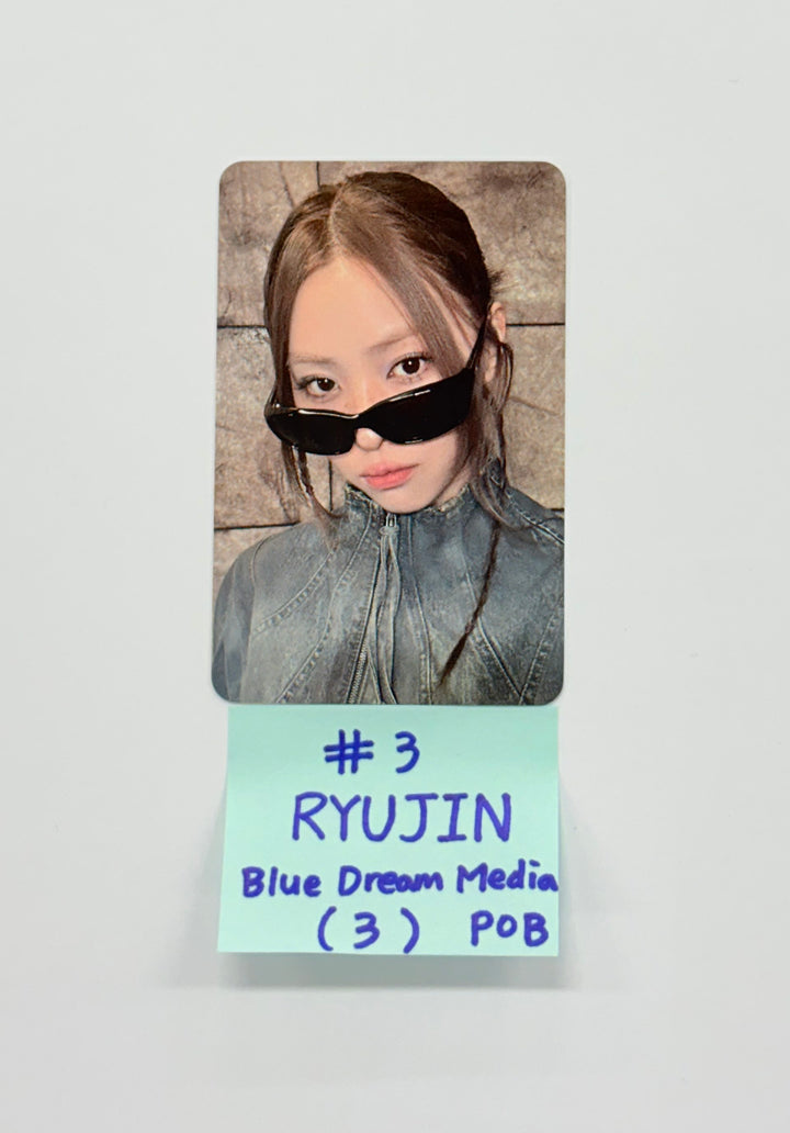 ITZY "TUNNEL VISION" - Blue dream Media Pre-Order Benefit Photocard [25.11.13]