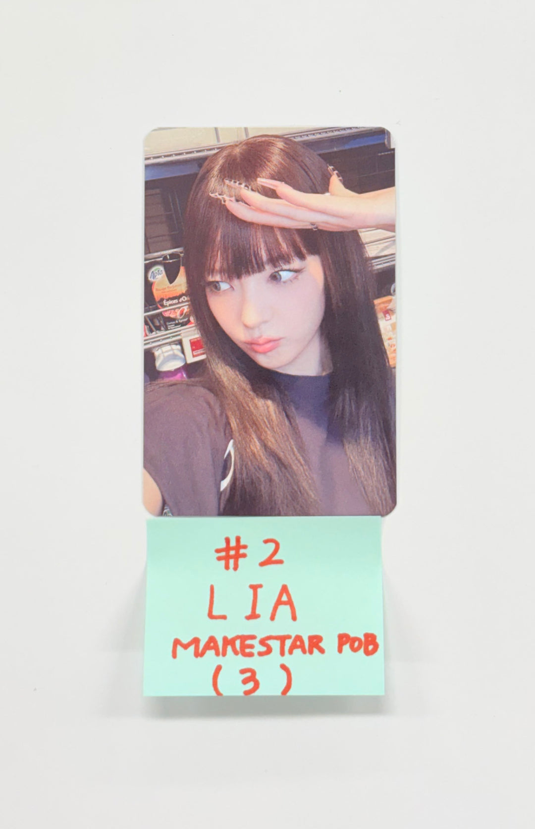ITZY "TUNNEL VISION" - Makestar Pre-Order Benefit Photocard, Polaroid type Photocard [25.11.13]