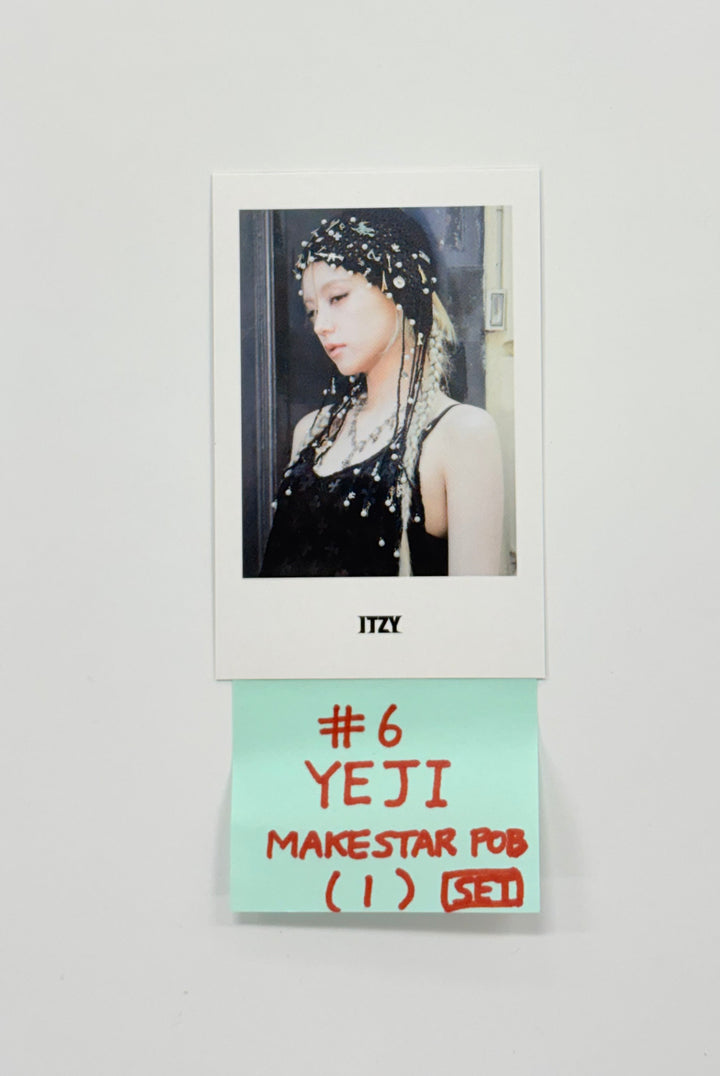 ITZY "TUNNEL VISION" - Makestar Pre-Order Benefit Photocard, Polaroid type Photocard [25.11.13]