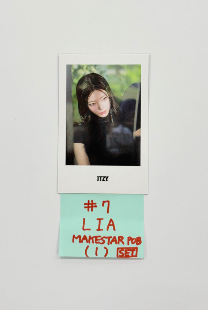 ITZY "TUNNEL VISION" - Makestar Pre-Order Benefit Photocard, Polaroid type Photocard [25.11.13]