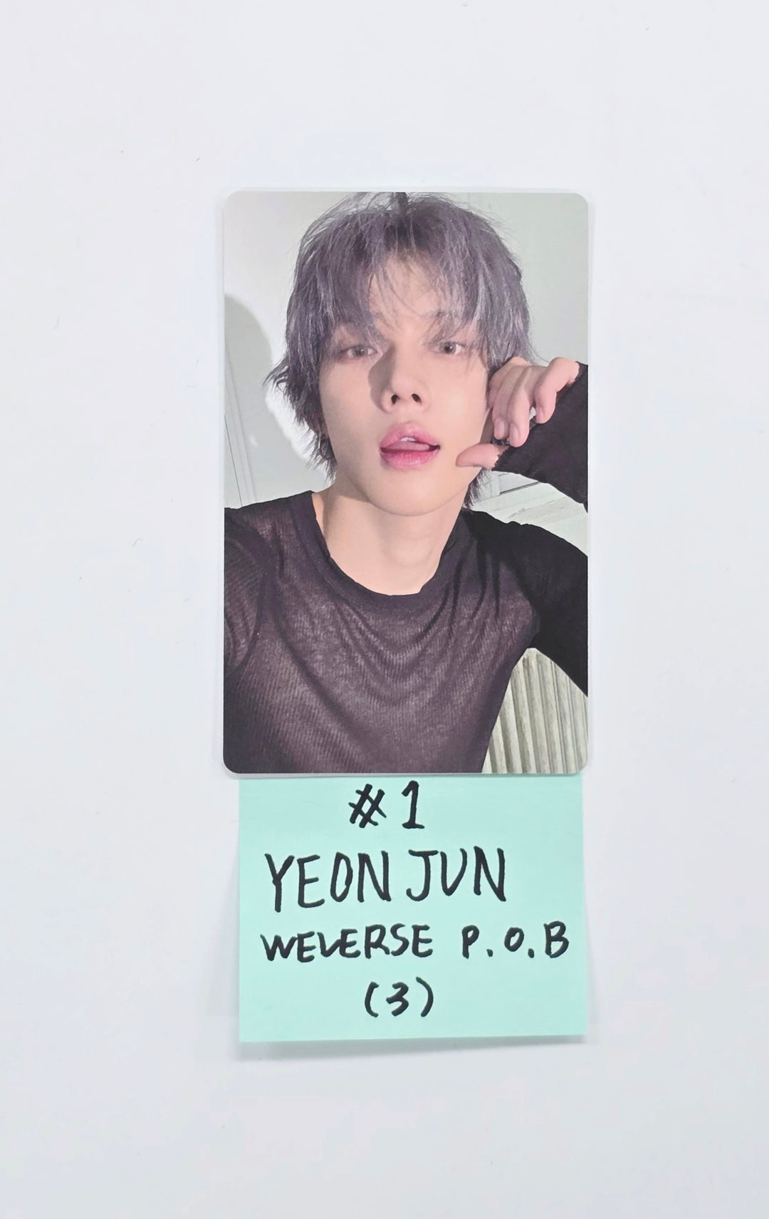 YEONJUN (of TXT) "No Labels : Part 01" - Weverse Shop Pre-Order Benefit Photocard [25.11.13]