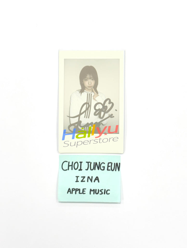 CHOIJUNGEUN (Of IZNA) "Not Just Pretty" - Hand Autographed(Signed) Poalroid [25.11.13]