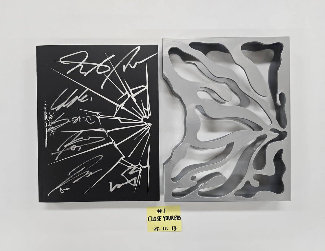 CLOSE YOUR EYES "Blackout" - Hand Autographed(Signed) Promo Album [25.11.13]