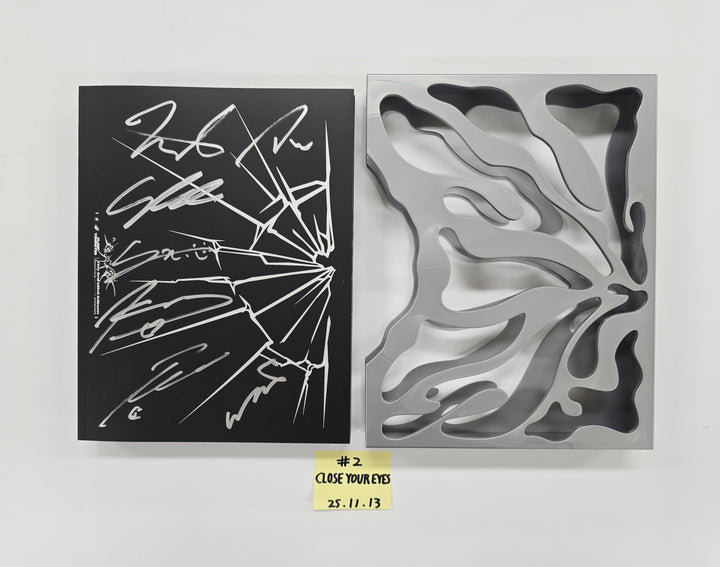CLOSE YOUR EYES "Blackout" - Hand Autographed(Signed) Promo Album [25.11.13]