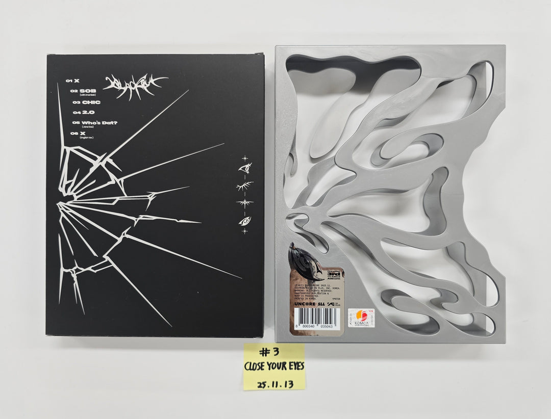 CLOSE YOUR EYES "Blackout" - Hand Autographed(Signed) Promo Album [25.11.13]