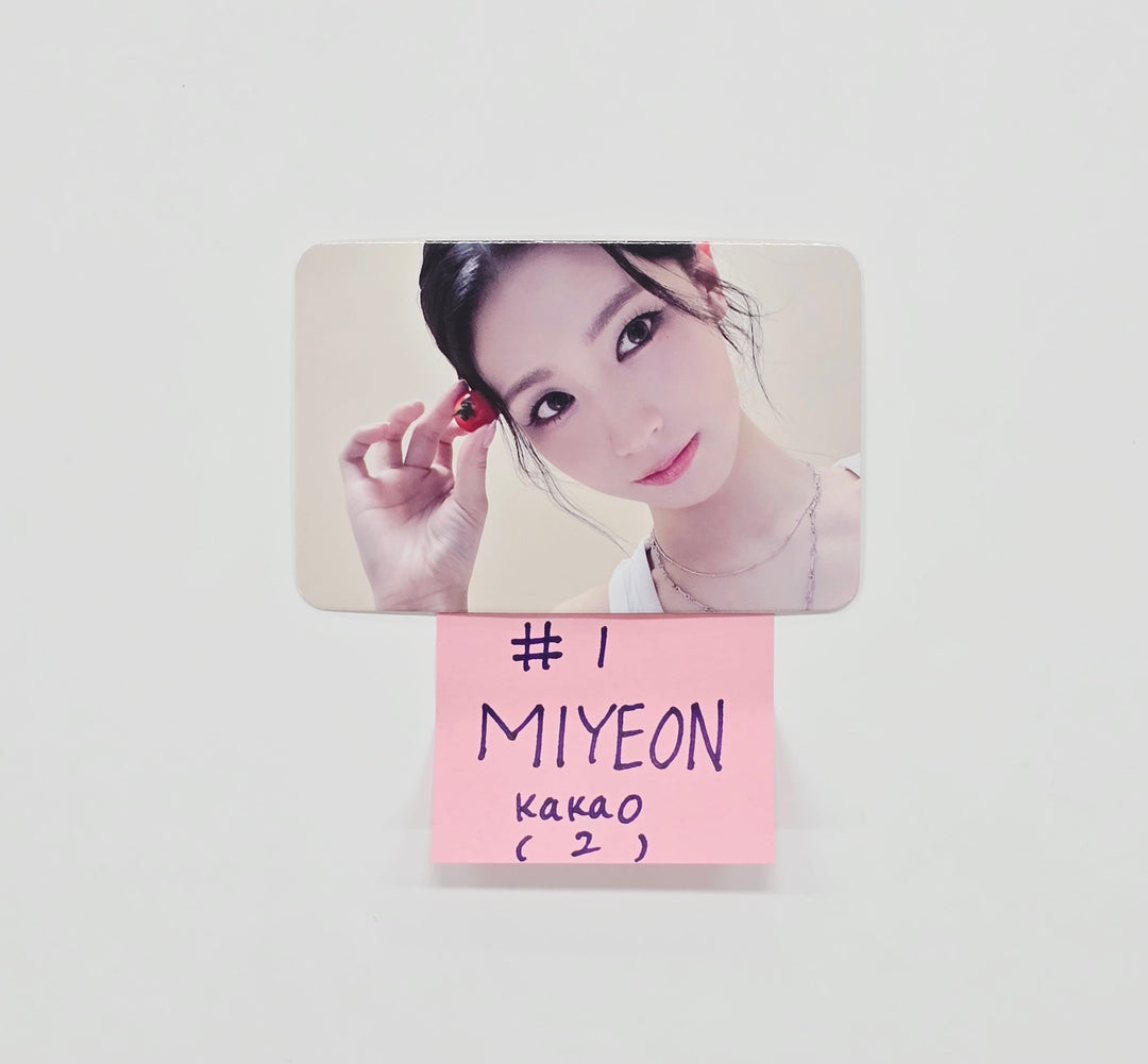 MIYEON (of I-dle) "MY, Lover" - Kakao Gift Pre-Order Benefit Photocard [25.11.14]