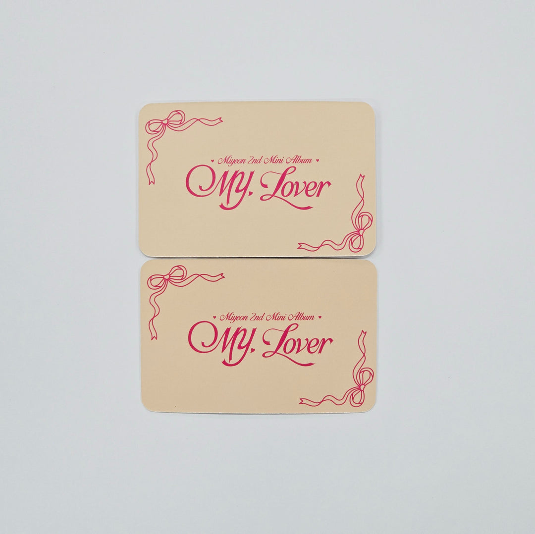 MIYEON (of I-dle) "MY, Lover" - Kakao Gift Pre-Order Benefit Photocard [25.11.14]