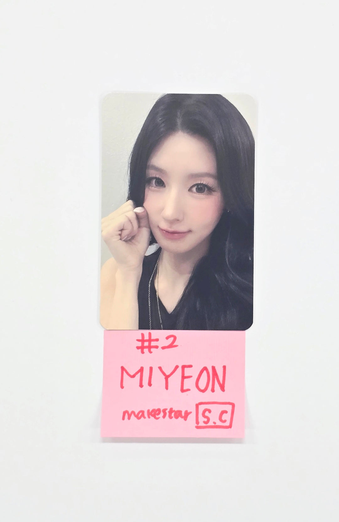 MIYEON (of I-dle) "MY, Lover" - Makestar Fan Showcase Event Photocard [25.11.14]