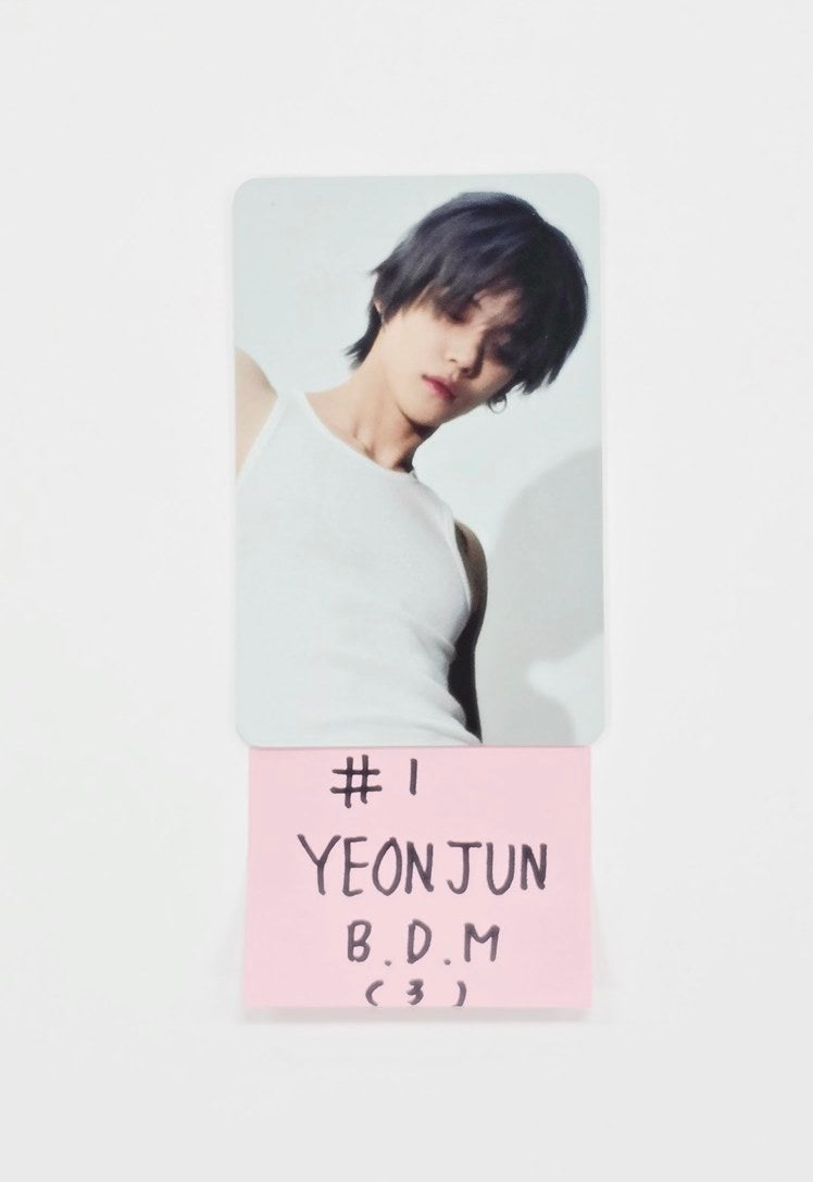 YEONJUN (of TXT) "No Labels : Part 01" - Blue Dream Media Pre-Order Benefit Photocard [25.11.14]