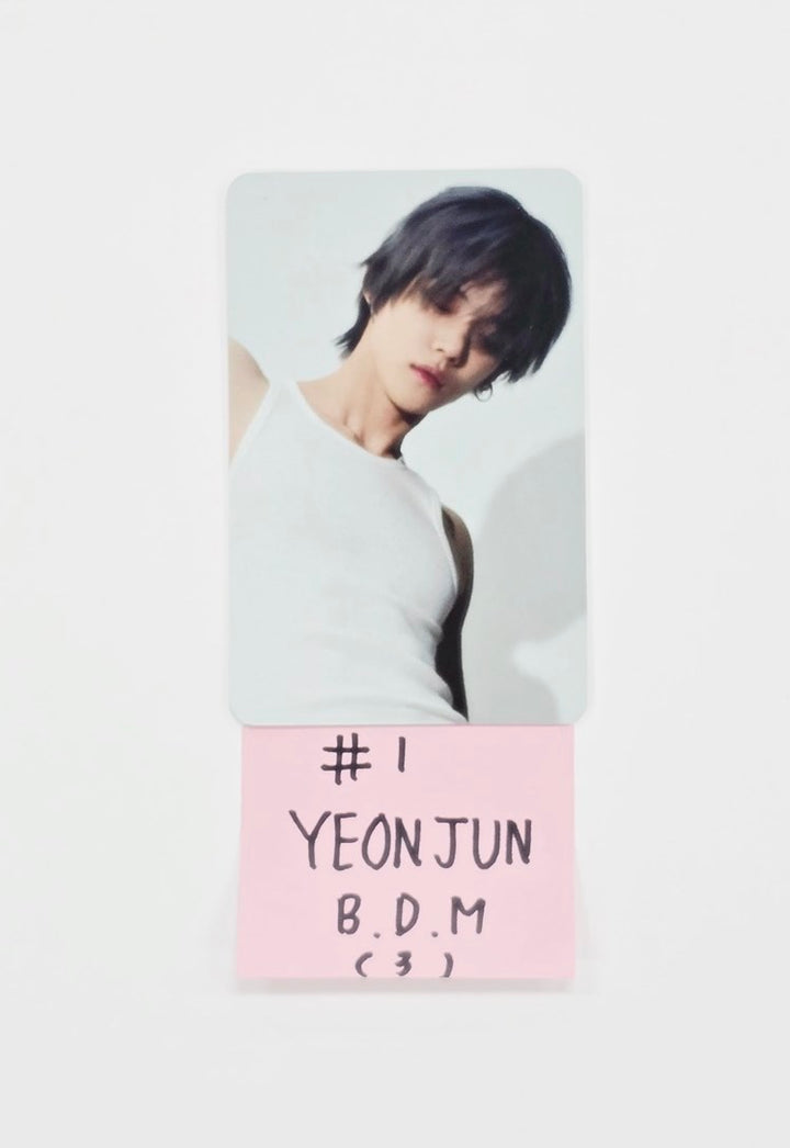 YEONJUN (of TXT) "No Labels : Part 01" - Blue Dream Media Pre-Order Benefit Photocard [25.11.14]