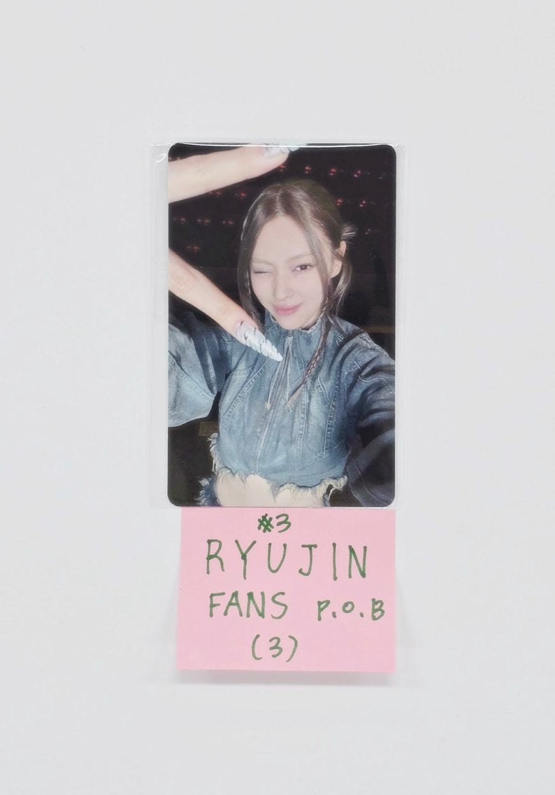 ITZY "TUNNEL VISION" - FANS Shop Pre-Order Benefit Photocard, Making Photo Ticket [25.11.14]