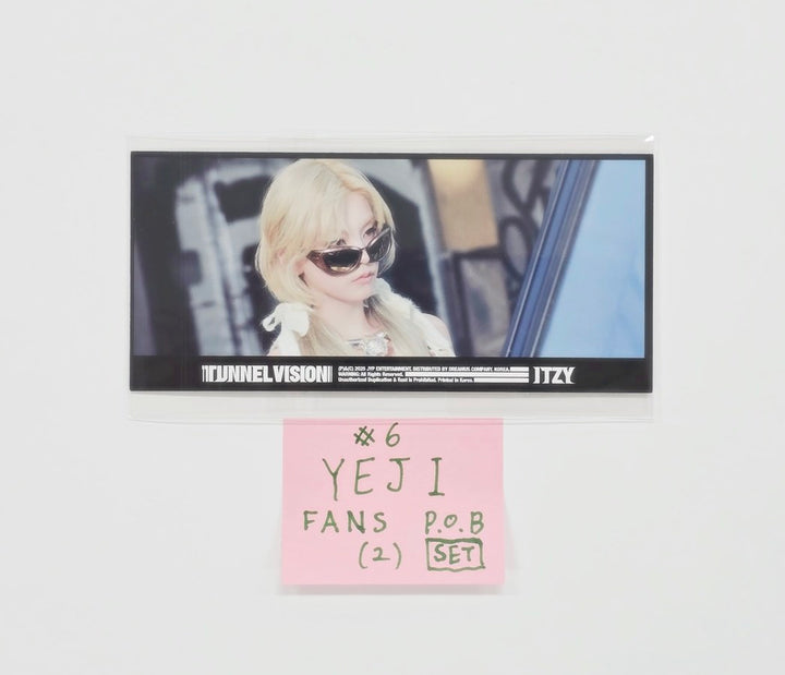 ITZY "TUNNEL VISION" - FANS Shop Pre-Order Benefit Photocard, Making Photo Ticket [25.11.14]