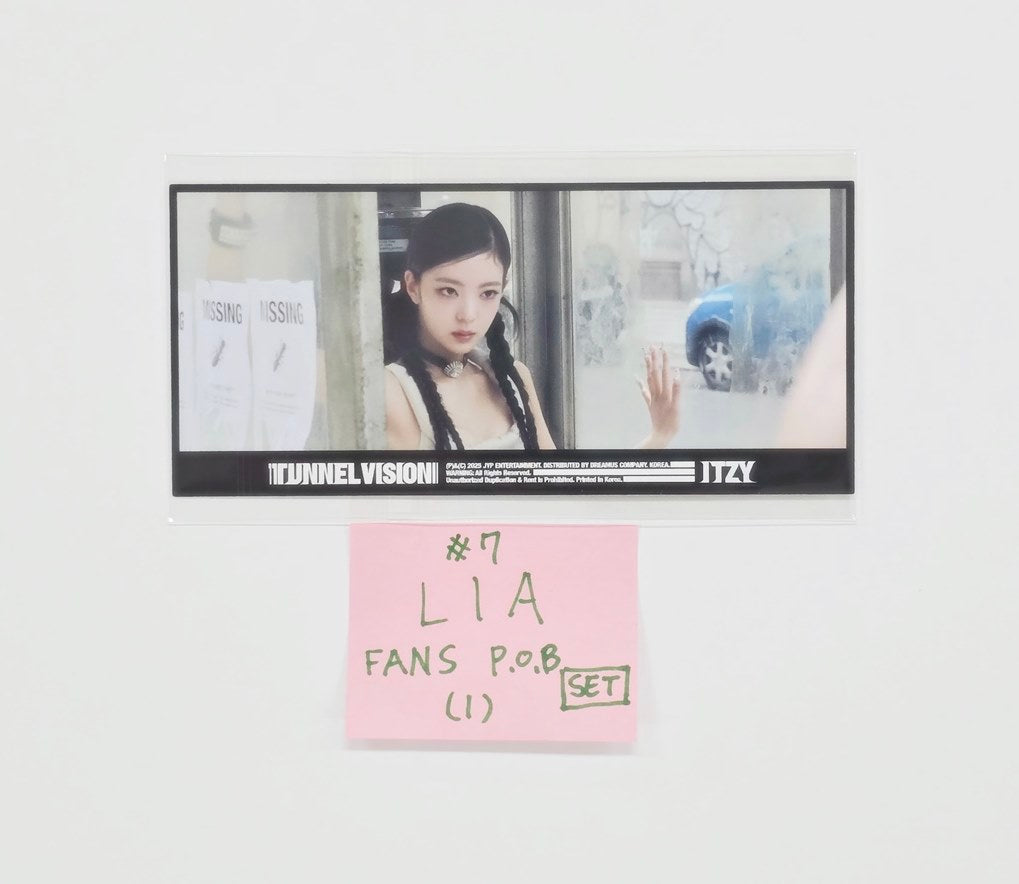ITZY "TUNNEL VISION" - FANS Shop Pre-Order Benefit Photocard, Making Photo Ticket [25.11.14]