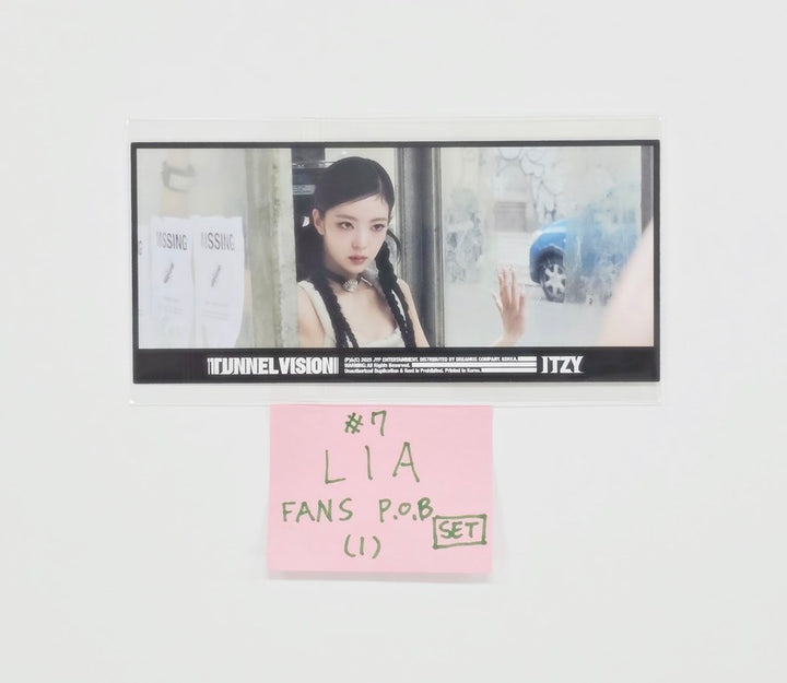 ITZY "TUNNEL VISION" - FANS Shop Pre-Order Benefit Photocard, Making Photo Ticket [25.11.14]