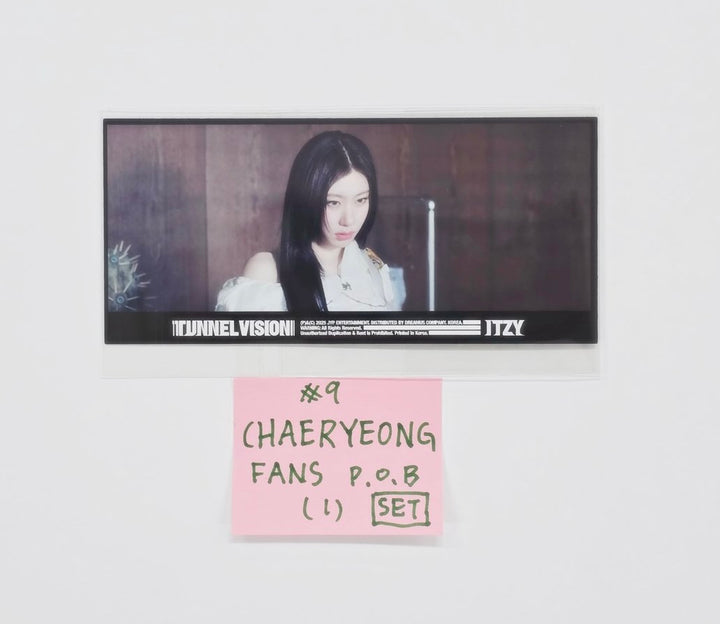 ITZY "TUNNEL VISION" - FANS Shop Pre-Order Benefit Photocard, Making Photo Ticket [25.11.14]