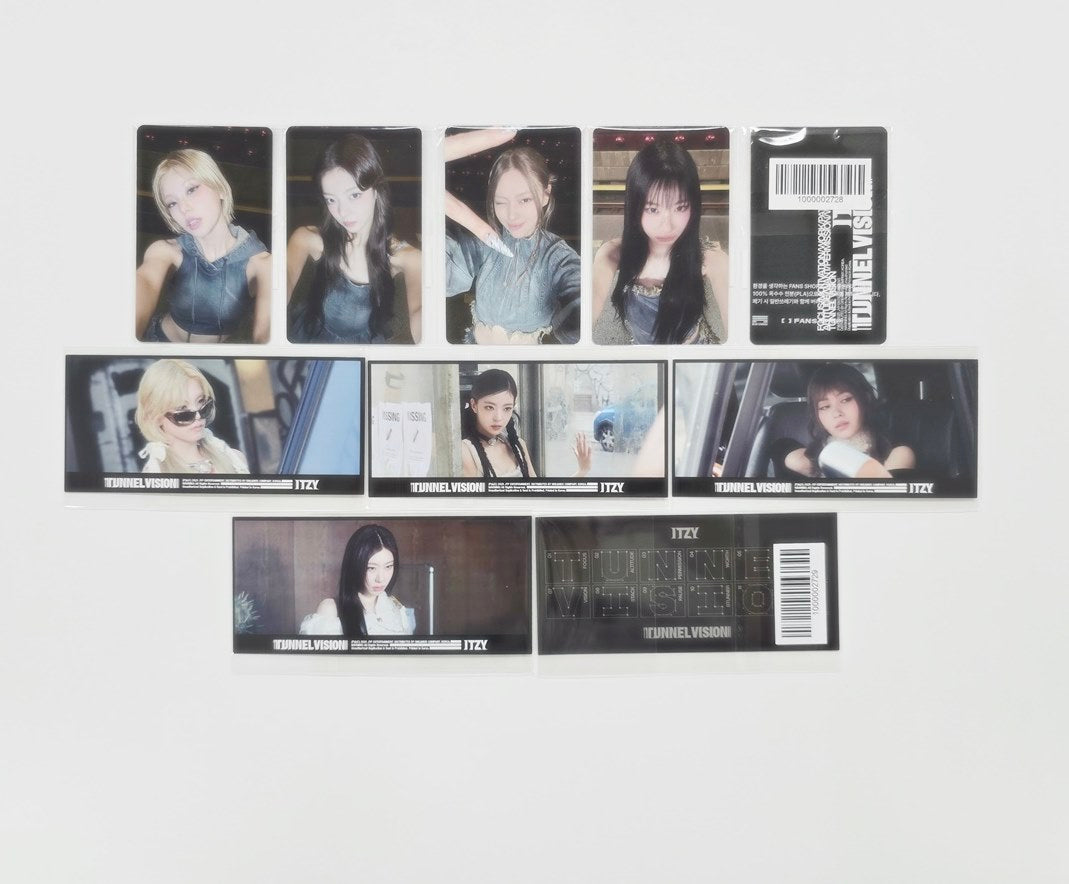 ITZY "TUNNEL VISION" - FANS Shop Pre-Order Benefit Photocard, Making Photo Ticket [25.11.14]