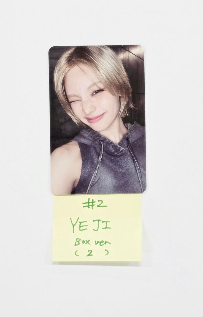 ITZY "TUNNEL VISION" - Official Photocard (Box Ver.) [25.11.14]