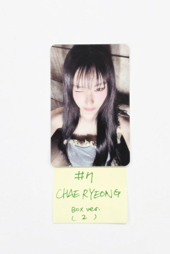 ITZY "TUNNEL VISION" - Official Photocard (Box Ver.) [25.11.14]