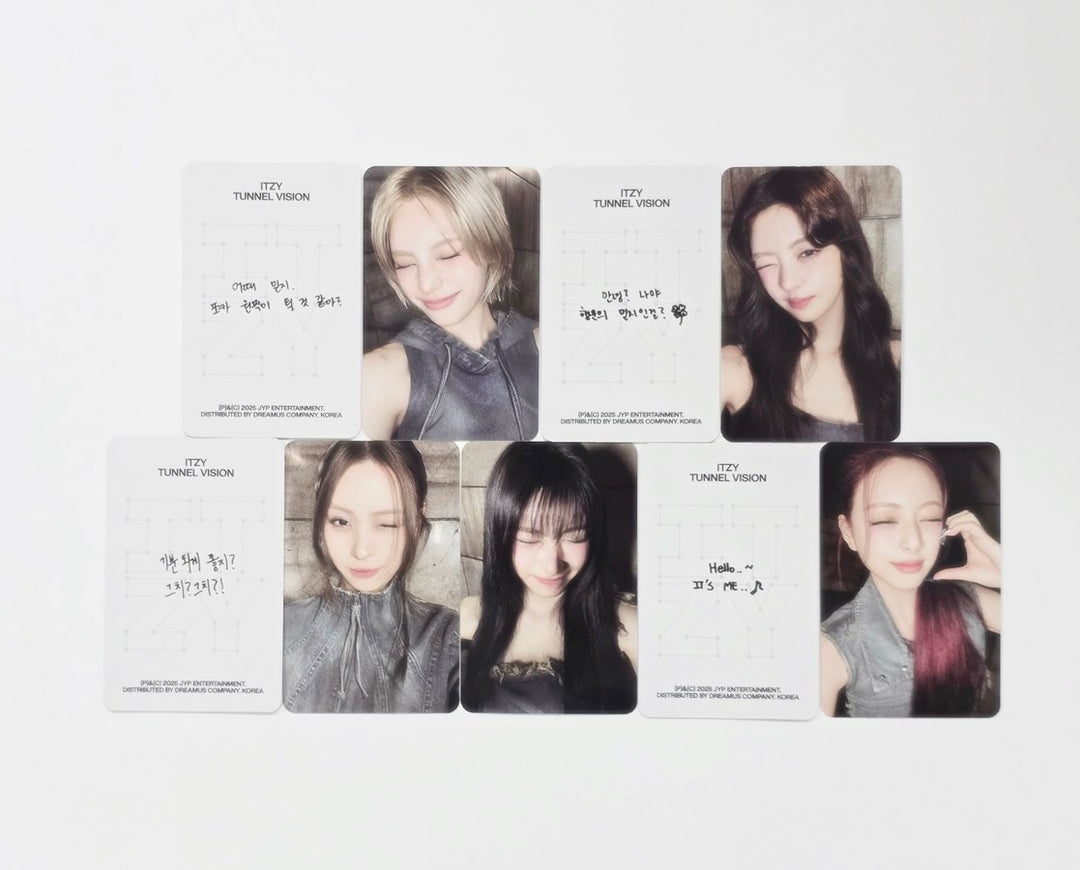 ITZY "TUNNEL VISION" - Official Photocard (Box Ver.) [25.11.14]