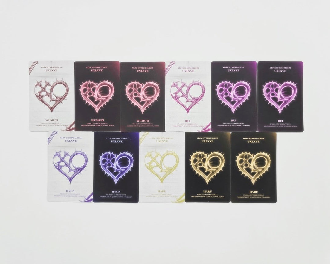 XLOV "UXLXVE" - Official Photocard [25.11.14]